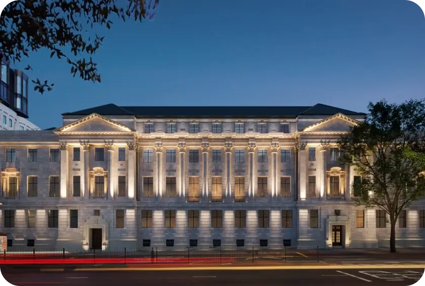 Exterior of Town Hall by Bottaccio, a Future Forum 2026 venue in King’s Cross, London